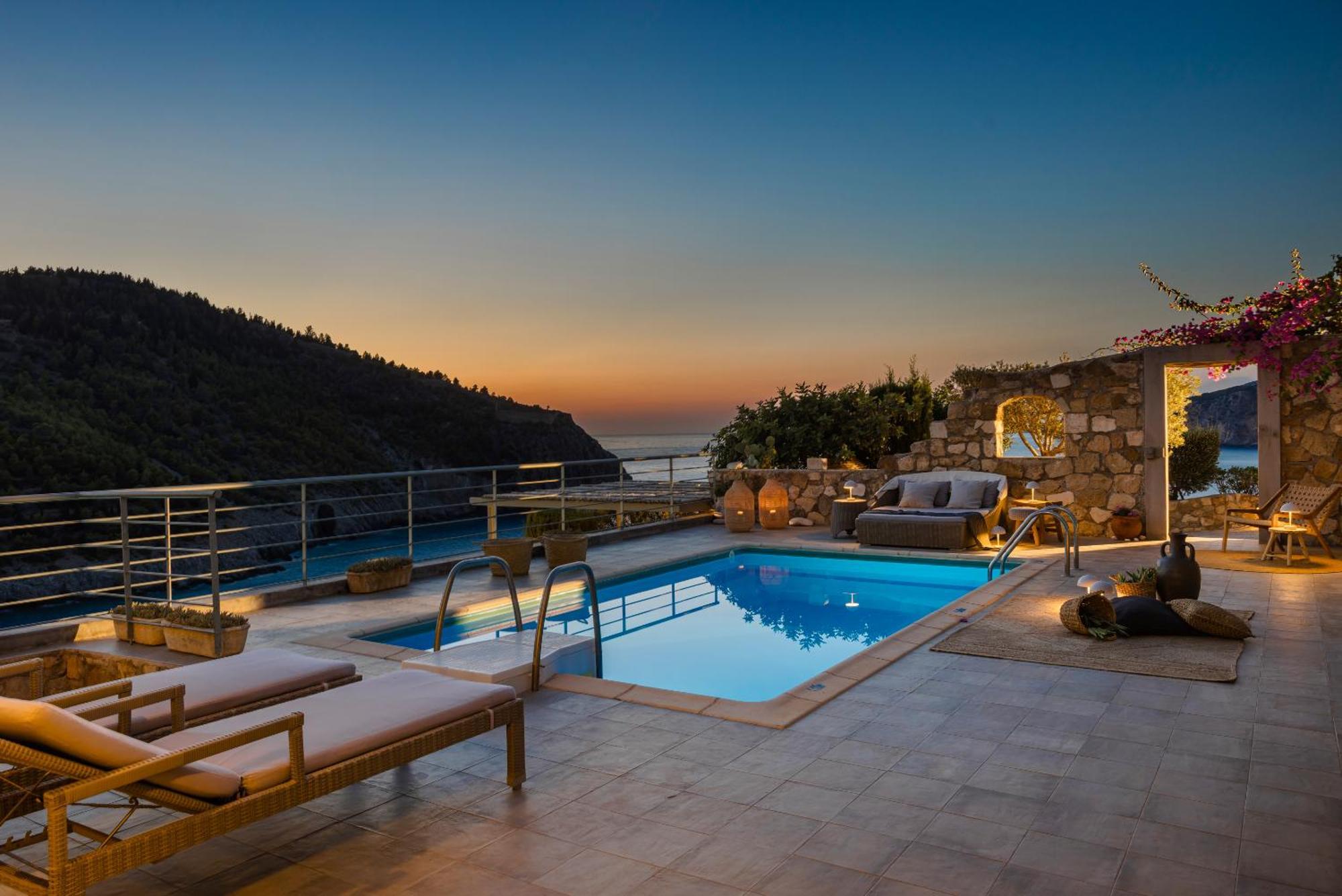 Braunis Horio Villas アソス エクステリア 写真