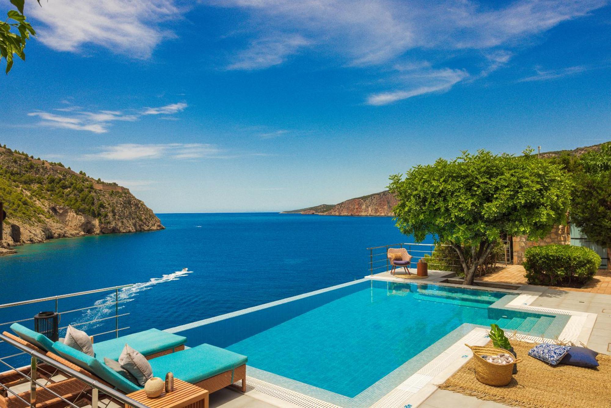 Braunis Horio Villas アソス エクステリア 写真